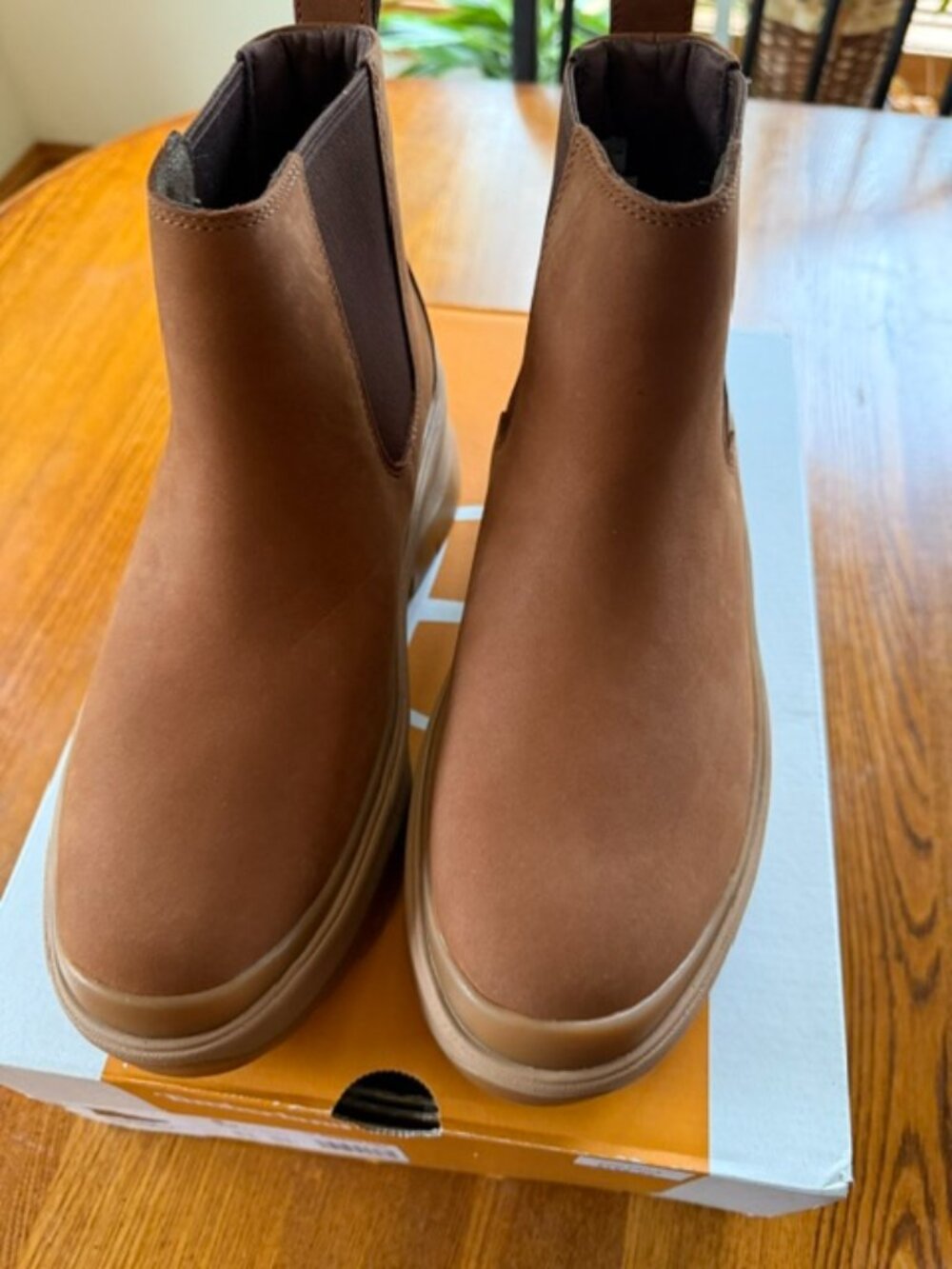 Timberland Roxie Lane Mid Chelsea Boots – Women’s Size 8 – Rust Nubuck –NIB